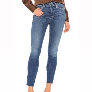 MOTHER The Looker Ankle Fray in “Right of Passage” wash